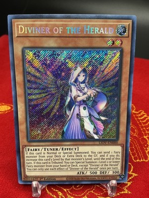 Diviner of the Herald LIOV-EN000 Yugioh Lightning Overdrive LP | eBay