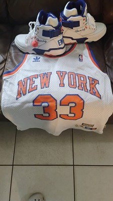 adidas Patrick Ewing #33 New York Knicks NBA Men s Jersey Size L White , size 9.