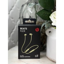 Beats Flex Wireless Earphones Yuzu Yellow All-Day Battery Apple W1 Chip