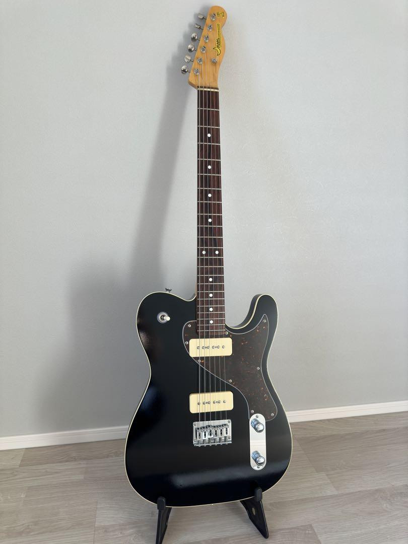 Moon Reggae Master RM-DXII BK/R CR Telecaster Style Guitar P Moon Reggae Master RM-DXII BK/R CR Telecaster Style Guitar P