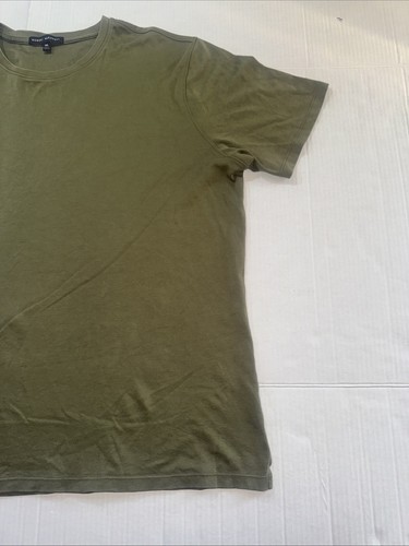 Robert Barakett Men's XXL Dark Green Tee Modern Casual Short Sleeve - Picture 4 of 7