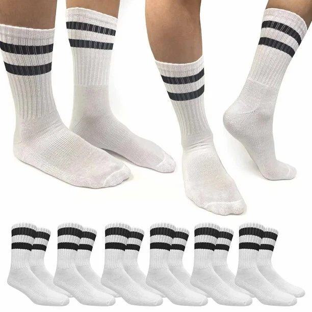12 Pairs Unisex Boot Socks