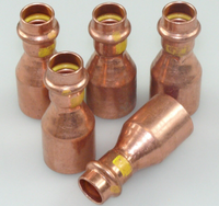 5X Viega Profipress Gas ReduzierstÜCk 28 Mm X 18 Mm Pressfittinge Fitting 346591