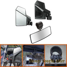 ADJUSTABLE SIDE & REARVIEW MIRROR COMBO KIT f...