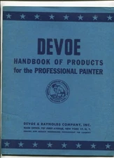 Vintage Advertising Handbook DEVOE PRODUCTS FOR PROFESSIONAL PAINTERS 