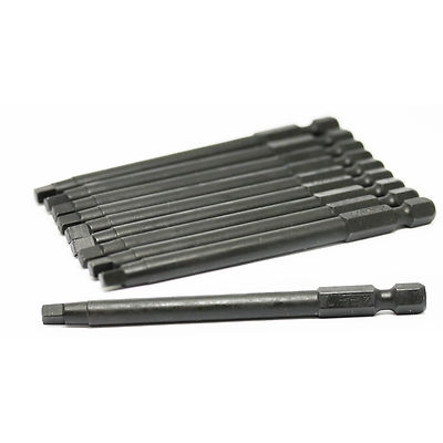 UFFY - 3-1/2'' Inch Robertson Square SQ # 3 Power Impact Bit 10 pack 1/4 Hex
