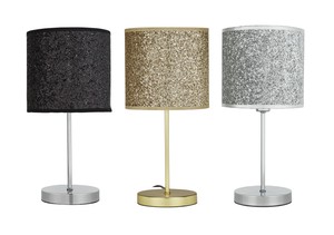 Argos Home Sparkling Table Lamp Choice Of Black Silver Gold