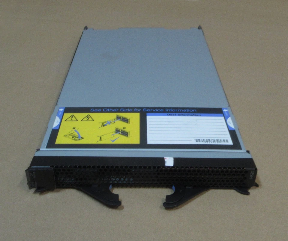 IBM HS20 Blade Server 8843-2RG Intel Xeon SL8P4 3.40GHz 1GB Ram 2x 36.4GB HDD - Image 2 of 4
