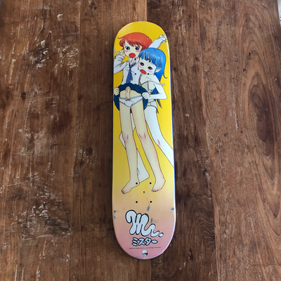 2007 Supreme x Mr. Kaikai Kiki Anime Blue Skateboard Deck Rare | eBay