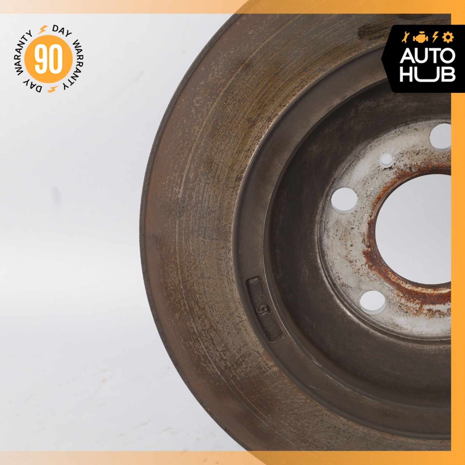 03-18 Bentley Continental GTC Speed GT Rear Left & Right Brake Rotors Disc OEM