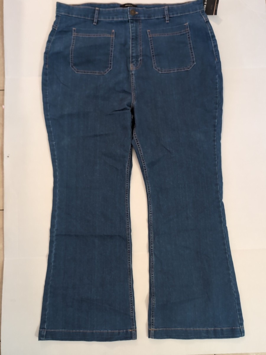 Forever 21 Flare Leg Women's Jeans Size 20, Inseam 29 Inches