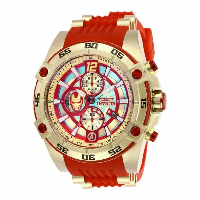 invicta red watch