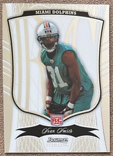 Sean Smith 2009 Bowman Sterling Rookie #2 /799 Miami Dolphins Topps Numbered RC