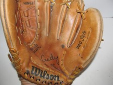 Vintage Ron Guidry Wilson Pro Style A2940 RHT Baseball Glove Mitt Dual Hinge
