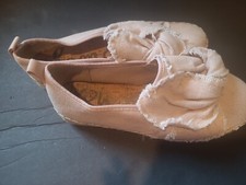 Sam Edelman Cabrera Knotted Canvas Platform Espadrilles Blush Pink 8