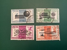 ICOLLECTZONE Pakistan 163-166 sports VF Used