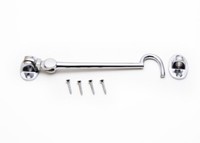 "Kabinett Haken Und ÖSe 6 \" 150Mm Tor TüR Riegel CP Messing Mit Schrauben Set 3"