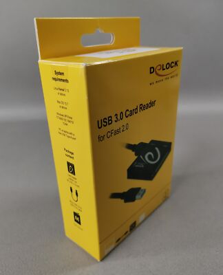 Delock USB 3.0 Card Reader 22268 NEW Original Packaging