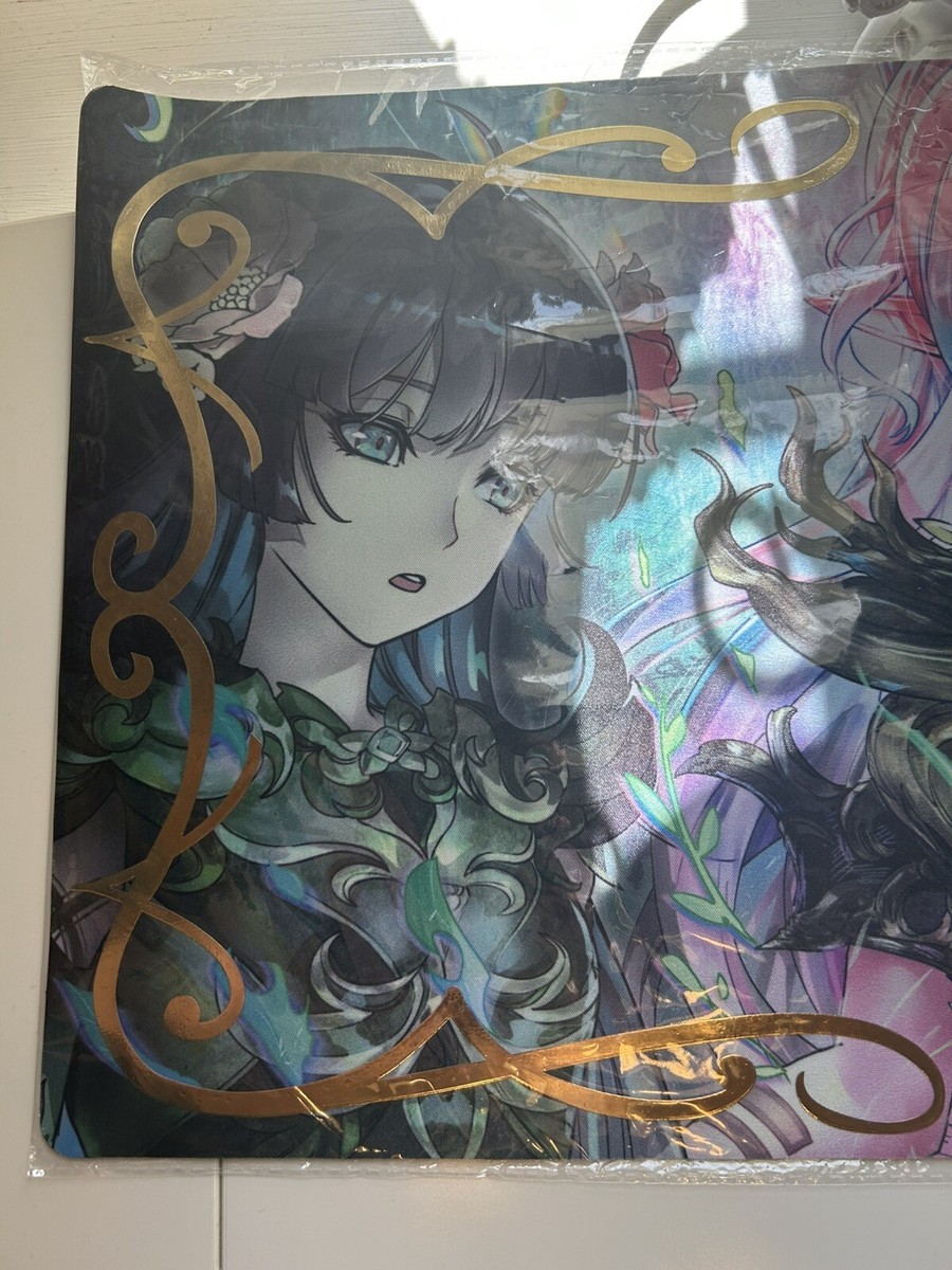 MTG Llanowar Elves Playmat foil stamping Limited to top