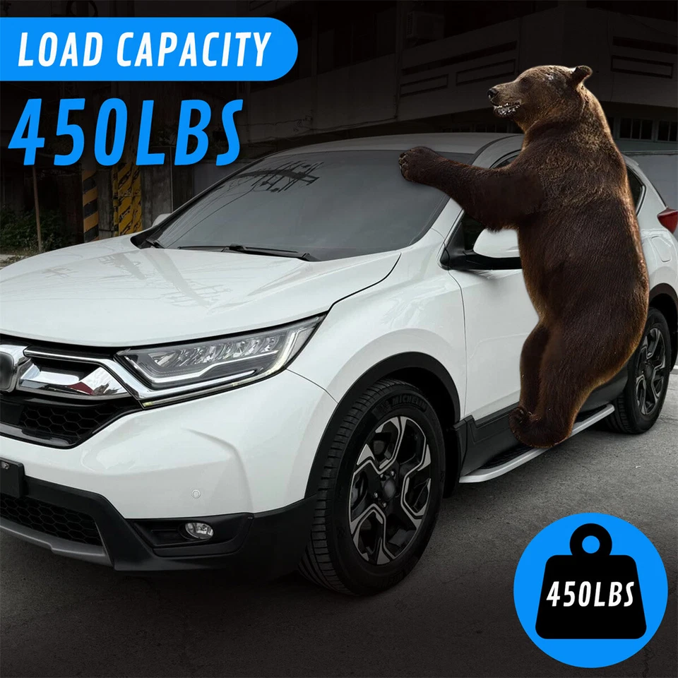 Fits 2017-2022 Honda CR-V CRV Running Boards Side Steps Nerf Bars Aluminum 2PCS - Image 4 of 4