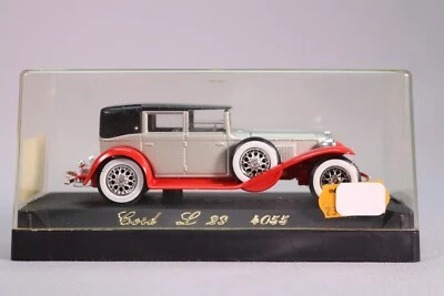 LK620 SOLIDO AGE OR 4055 1/43 1:43 Voiture Cord L 29 silver et rouge - Photo 1/4