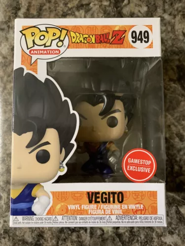 Funko POP! Vegito Metallic Dragon Ball Z GameStop Exclusivo 949 EN MANO NUEVO