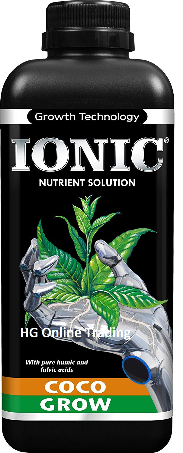 Growth Technology Ionic Coco Grow 1L Plant Base Nutrient Hydroponics 1 Litre