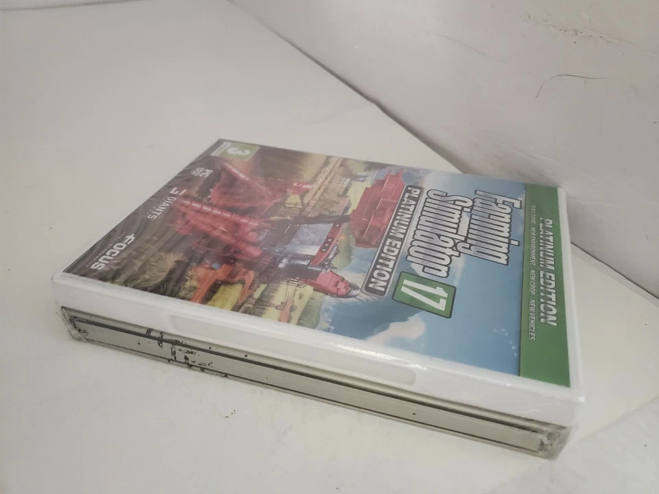 NEW MINT FARMING SIMULATOR 17 PLATINUM WINDOWS 7/8/10 W/STEEL BOOK PC DVD ROM N9 - Image 4 of 4