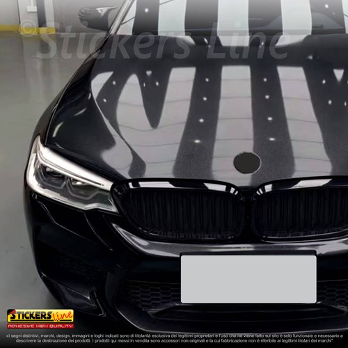 Pellicola adesiva GRIGIO SCURO Metallizzato Lucido cm 25x150 wrapping auto moto - Foto 6 di 6