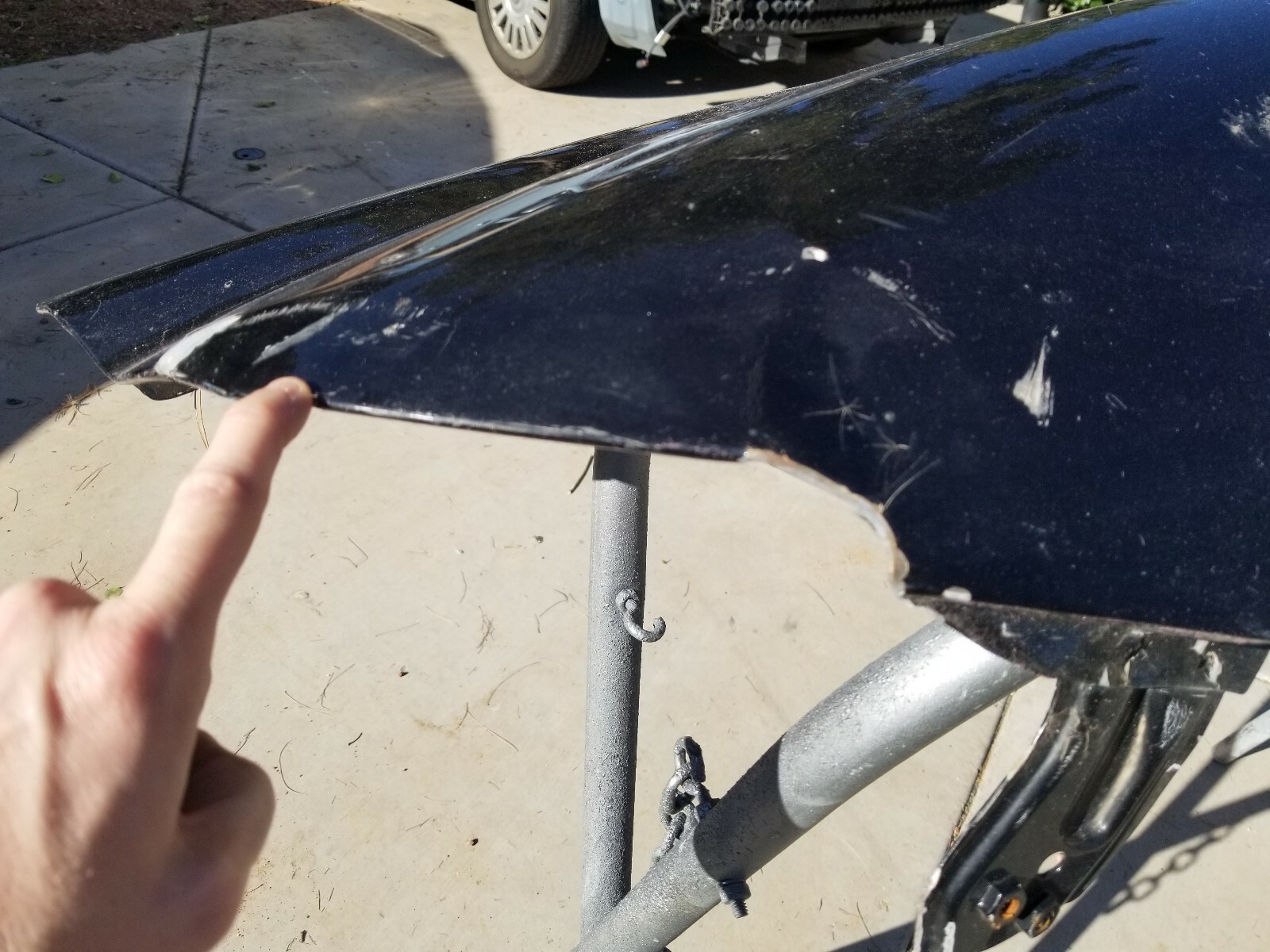 MASERATI QUATTROPORTE FENDER FRONT LEFT LH PANEL 03-12 M139 Driver Side