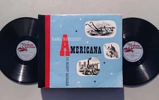 Earl Robinson 78rpm Set Keynote Records #132 "Americana"  Incomplete Set 