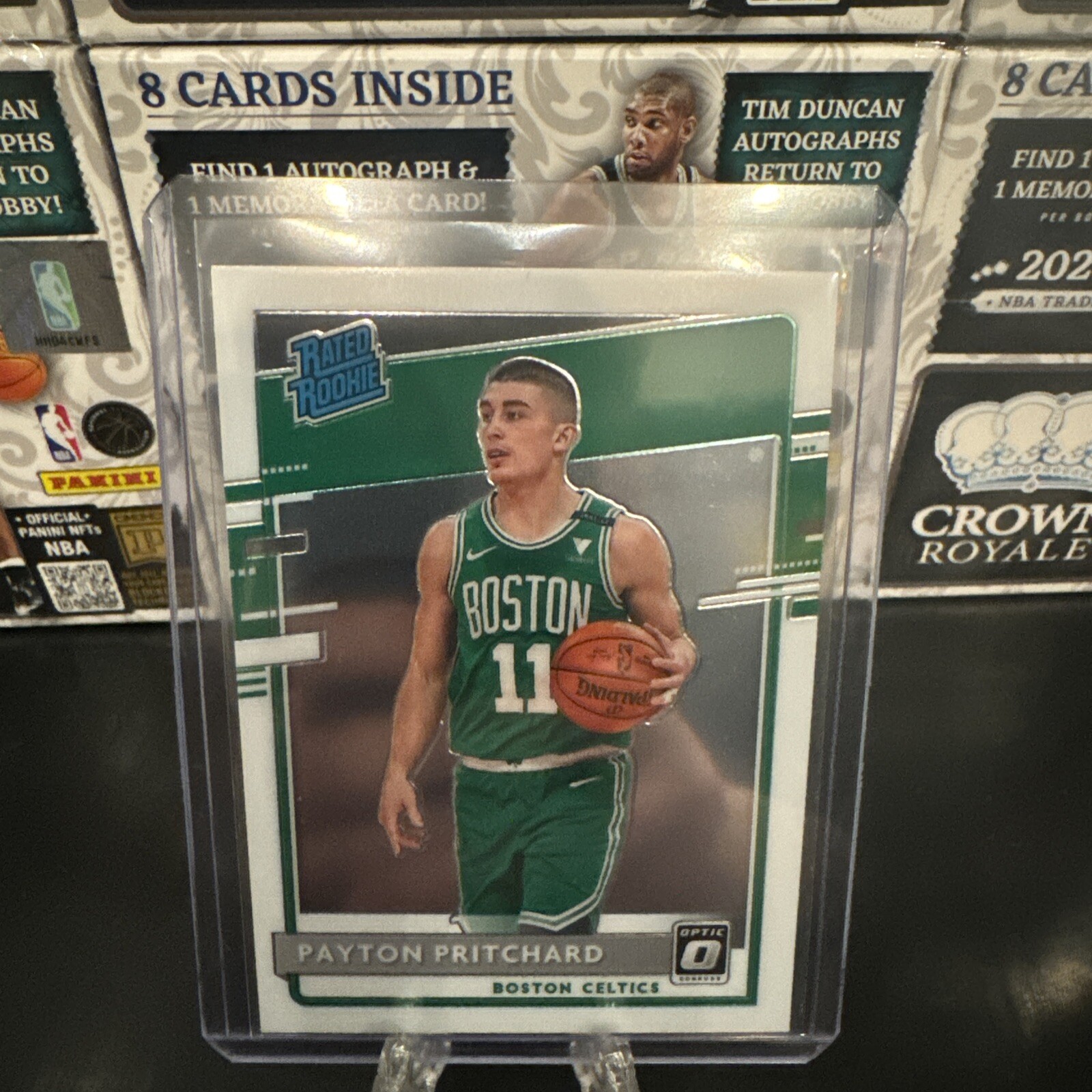 2020-21 Panini Donruss Optic Basketball Payton Pritchard #176 Rc Rated Rookie