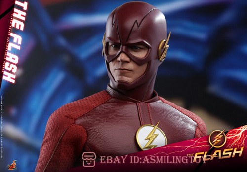1/6 HOTTOYS HT TMS009 The Flash 12'' Action Figure Grant Gustin In Stock - Picture 3 of 12