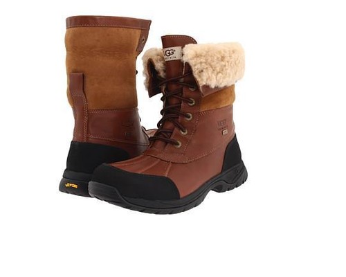 UGG Australia Men's Butte Cold Weather Boot w/ Sheepskin Worchester Sz 7-13 NEW - Afbeelding 1 van 11