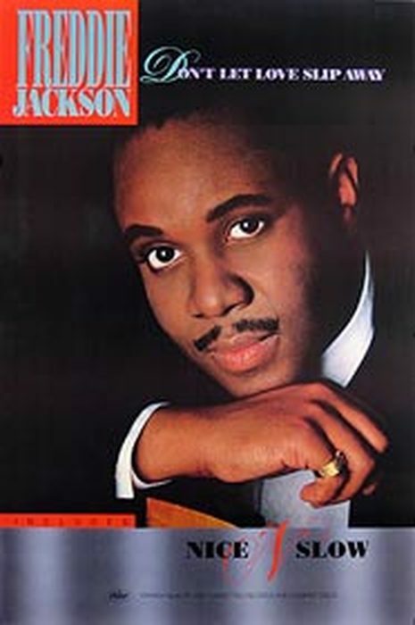 Freddie Jackson ('88 Promo Poster) Original Music Poster