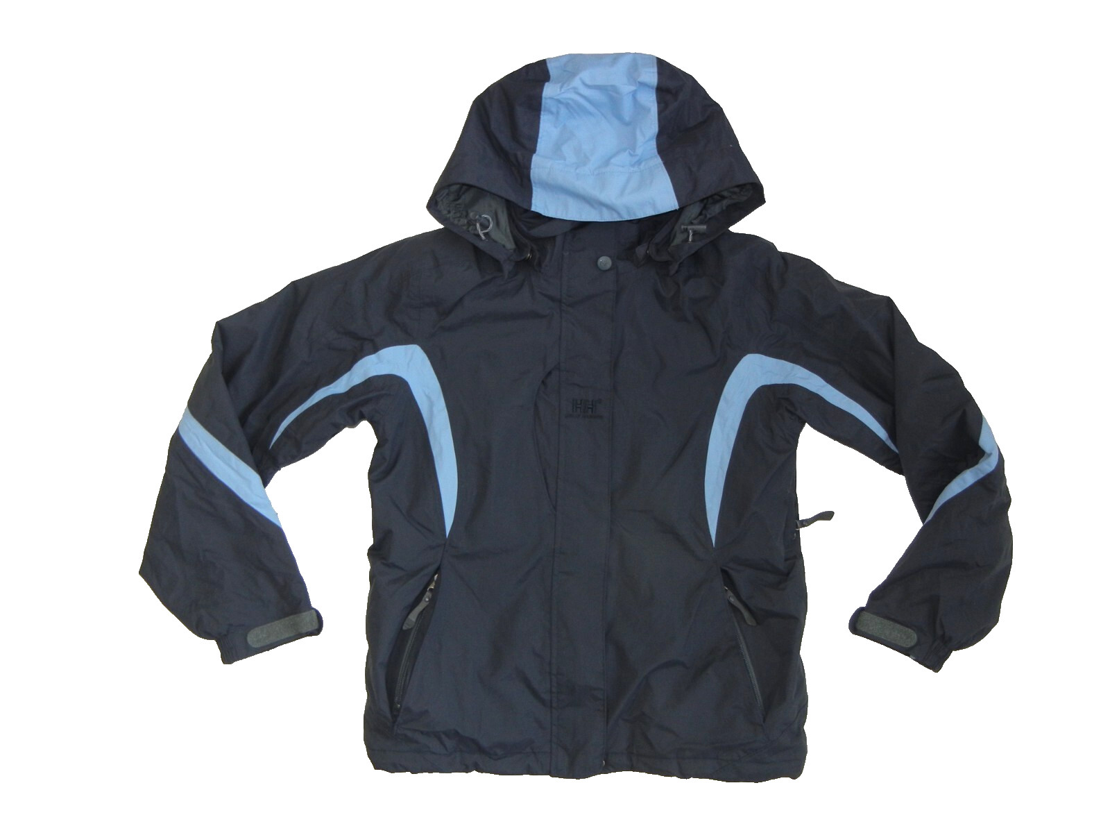 HELLY HANSEN Blue Nylon SKI SHELL JACKET Windbrea… - image 1