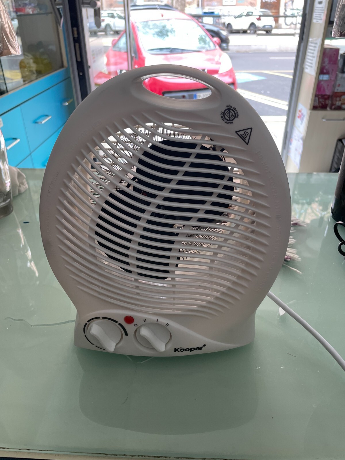 KOOPER VENTOSUS TERMOVENTILATORE CALDOBAGNO 2000W CALDO BAGNO STUFETTA ELETTRICA