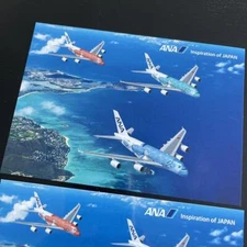 ANA AIrline STAR WARS Collaboration Ariplane etc Postcard Boeing Jet Collection