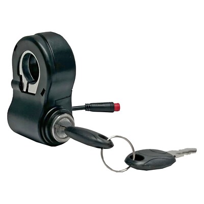 Ignition Key Barrel Switch Pins Plug For Electric Scooter E-Bike