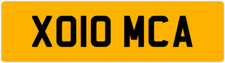 X MCA ?? M'CA MAC MACK PRIVATE REGISTRATION CHERISHED CAR NUMBER PLATE XO10 MCA