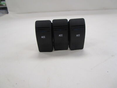 CARLING TECHNOLOGIES ILLUMINATED ACC ROCKER SWITCH (SET OF 3) 0651R / 0637R BOAT