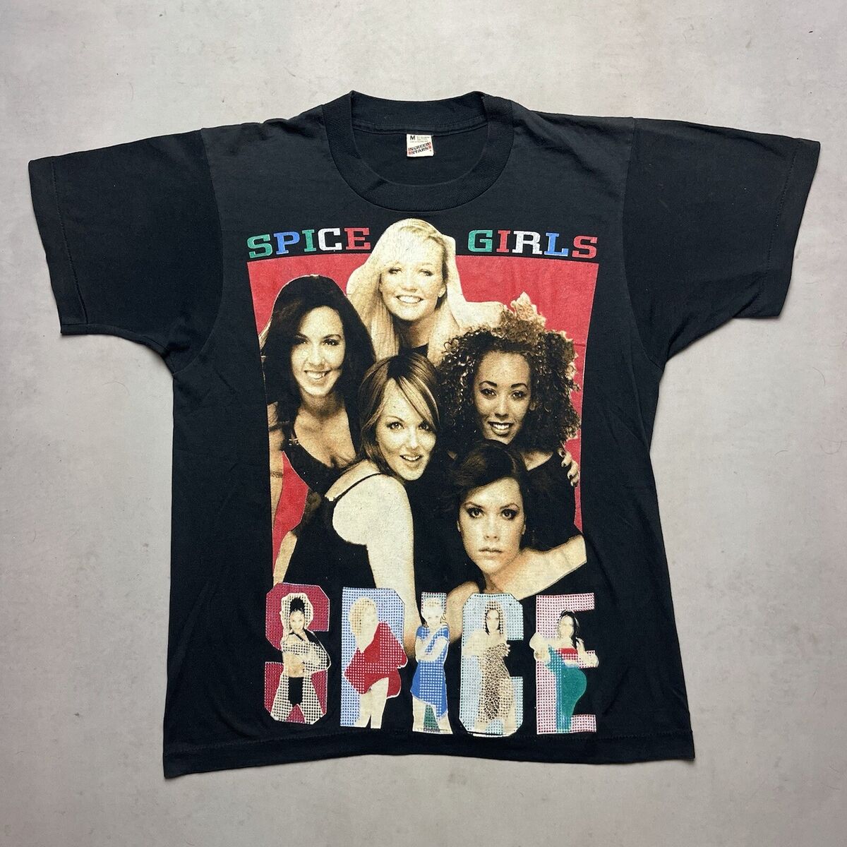 Vintage Spice Girls Rap Tee Shirt 2 Sided Single Stitch Vintage Spice Girls Rap Tee Shirt 2 Sided Single Stitch