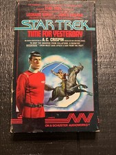 Star Trek Time For Yesterday Audio Book On Cassette - Preowned