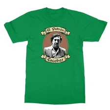 Pablo Escobar El Patron Plata Plomo Men's T-Shirt