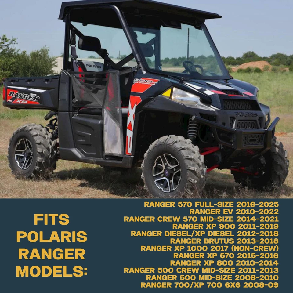 Polaris Ranger 500/570/700/XP 800/XP 900/XP 1000/Brutus/Diesel/EV 2008-2025 Foto 2 de 4