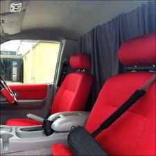 For Mazda Bongo Cab Divider Curtain Kit With Rail Premium Quality - Van-x For Mazda Bongo Cab Divider Curtain Kit With Rail Premium Quality - Van-x