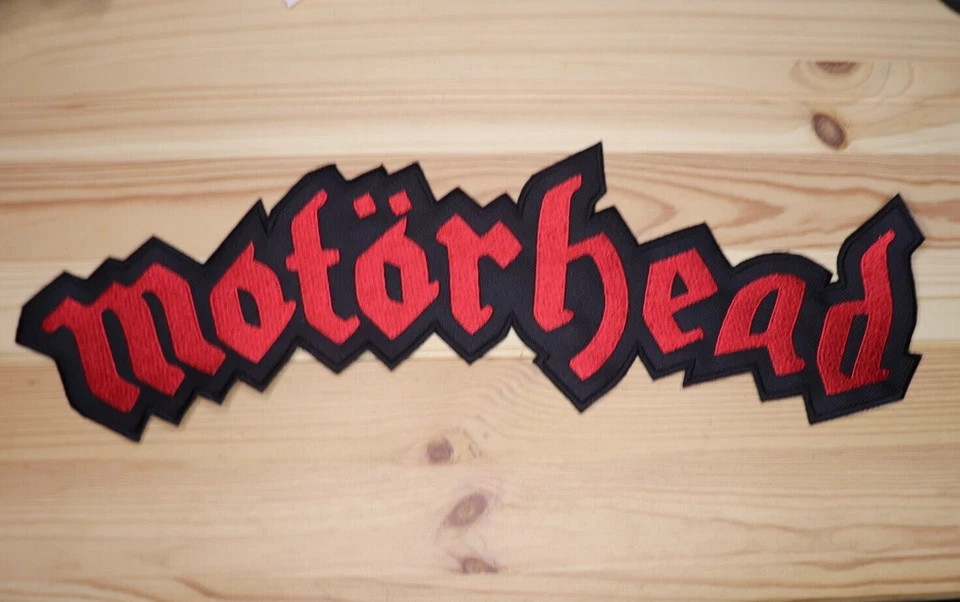 Motorhead Back Patch Large 16 inch Embroidered Metal back patch Red - Image 4 of 4