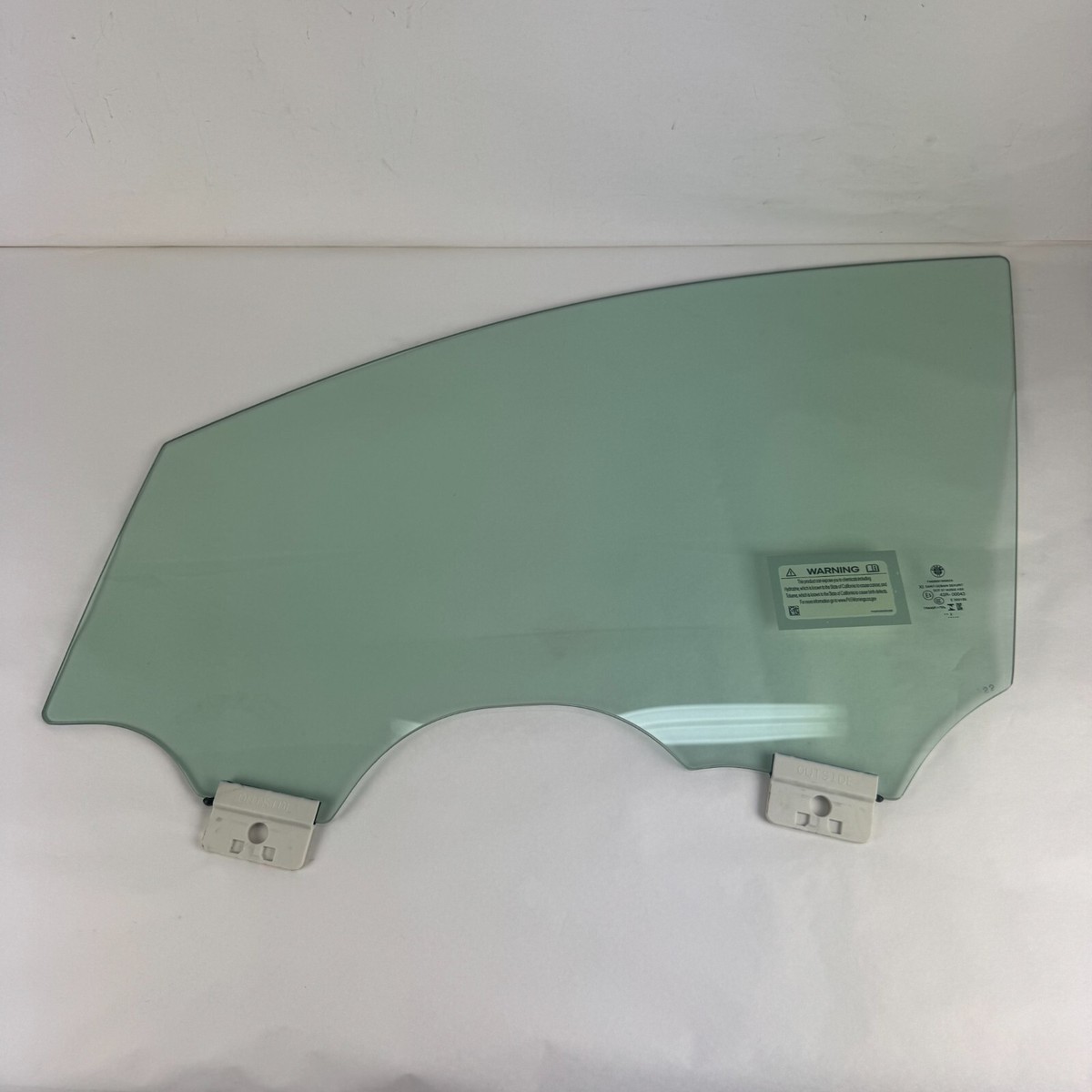 2023 2024 Fisker Ocean Front Left Driver Side Door Glass Window