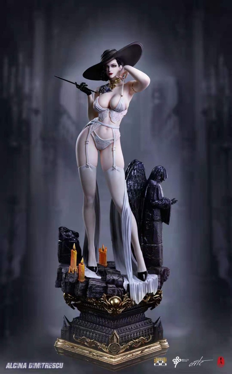 alcina dimitrescu sex doll New Lc Studio Alcina Dimitrescu 1/4 Eight Feet Mrs Statue Figure