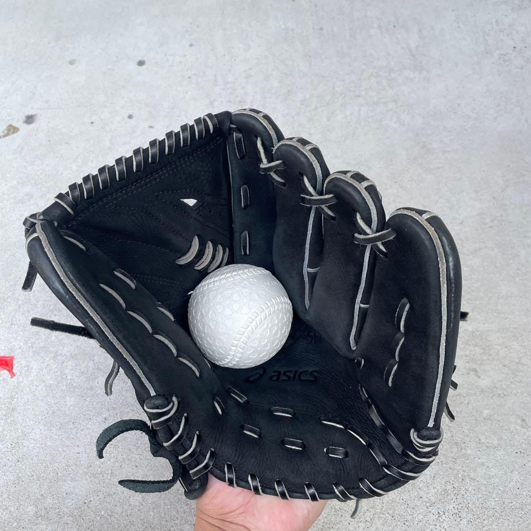 Asics Hardball Pitcher Glove Black Size Large Right Hand thumbnail 7